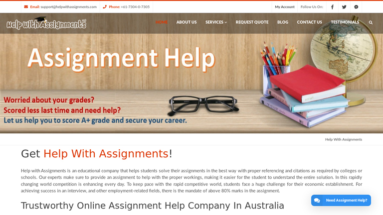 HelpWithAssignments.com