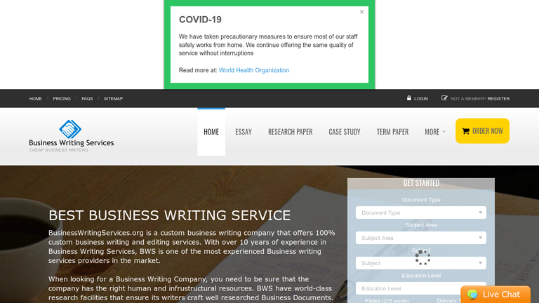 BusinessWritingServices.org