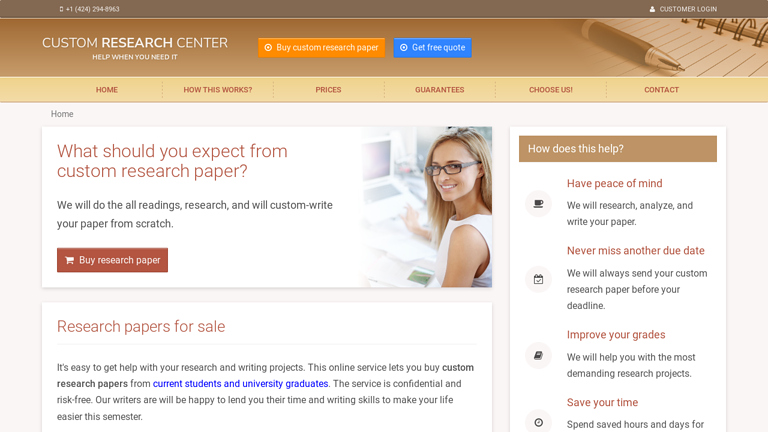 CustomResearchCenter.com