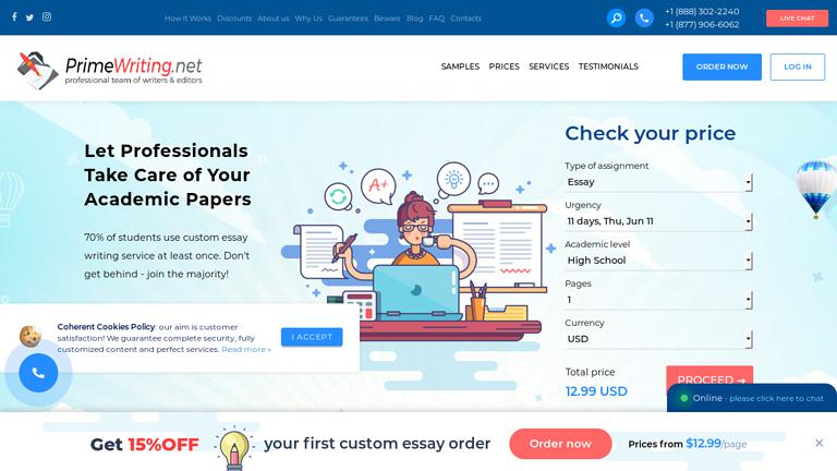 PrimeWriting.net PrimeWriting.net